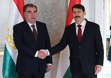 塔吉克斯坦与匈牙利领导人赞成建立两国合作关系