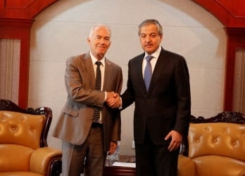 С.Аслов принял главу Бюро ОБСЕ в Таджикистане в связи с завершением его миссии