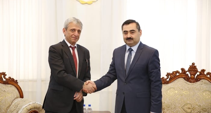 Новый представитель ВПО посетил МИД Таджикистана