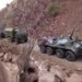 Российские военные применили новые БТР на маневрах в предгорьях Памира