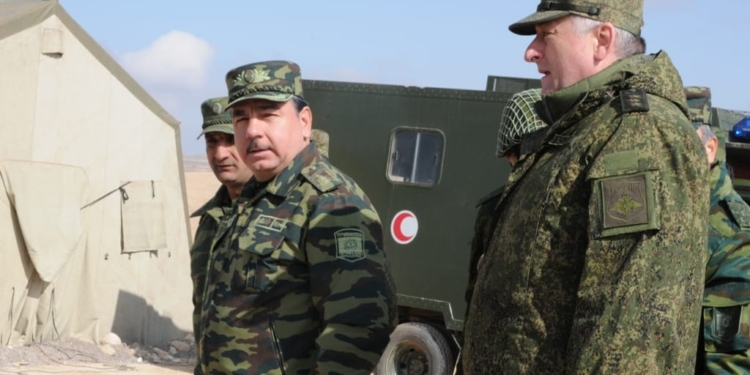 Совместные действия: военные учения России и Таджикистана. Март 2016.