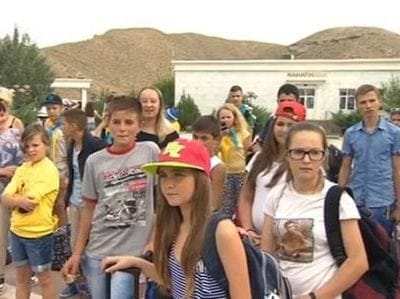 Таджикские школьники отдыхают в оздоровительном центре в Авазе
