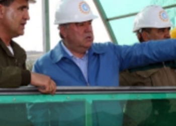 Президент посетил стройплощадку Рогунской ГЭС
