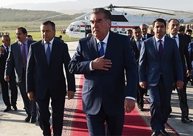 Президент положил начало строительству ряда объектов в Дангаре