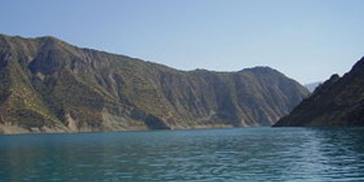 Вода в водохранилище Нурекской ГЭС достигла максимальной отметки