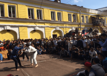 В Санкт-Петербурге прошли соревнования по национальной борьбе «гуштингири»
