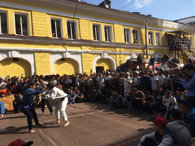 В Санкт-Петербурге прошли соревнования по национальной борьбе «гуштингири»