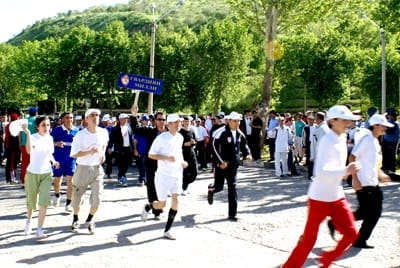 В Таджикистане отмечают День физкультурника