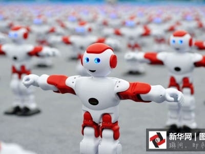 Танцующие роботы в Циндао установили новый мировой рекорд