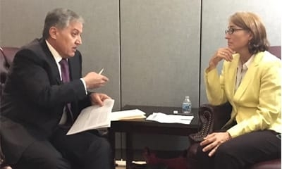 С.Аслов провел встречи с заместителем госсекретаря США и генсеком ОБСЕ