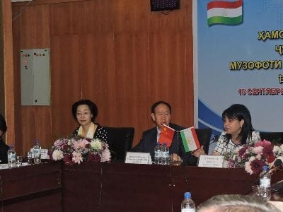 Бизнес-форум деловых кругов Таджикистана и китайской провинции Ганьсу прошел в Душанбе