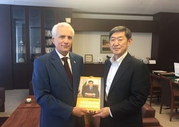 Таджикский дипломат встретился с президентом JICA