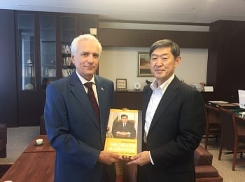 Таджикский дипломат встретился с президентом JICA