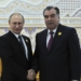 Эмомали Рахмон поздравил Владимира Путина с днем рождения