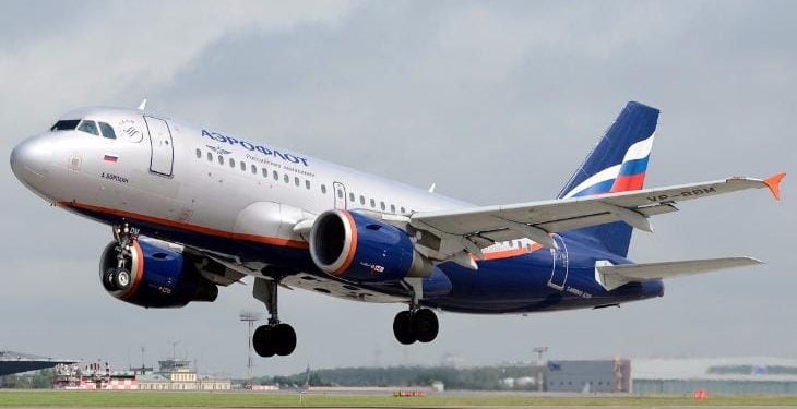 Самолет «Аэрофлота» Ташкент-Москва вернулся в Ташкент после взлета