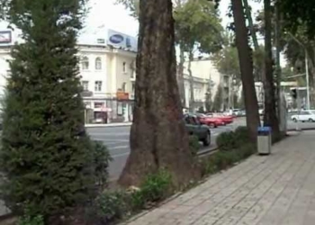 В торговом центре на проспекте Рудаки в Душанбе произошел пожар