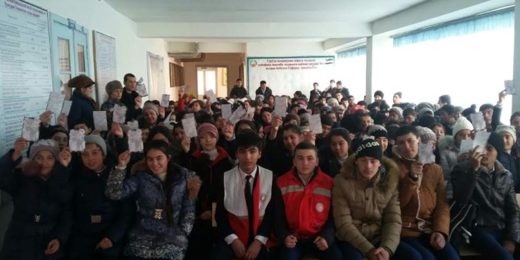ОКПТ Согда проводит разъяснительные встречи с учащимися старших классов