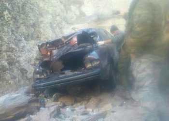 В Дарвазе иномарка сорвалась в реку Пяндж. Погибли два человека