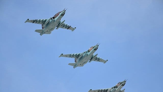 Российские военные самолеты завершили полеты в небе над Таджикистаном