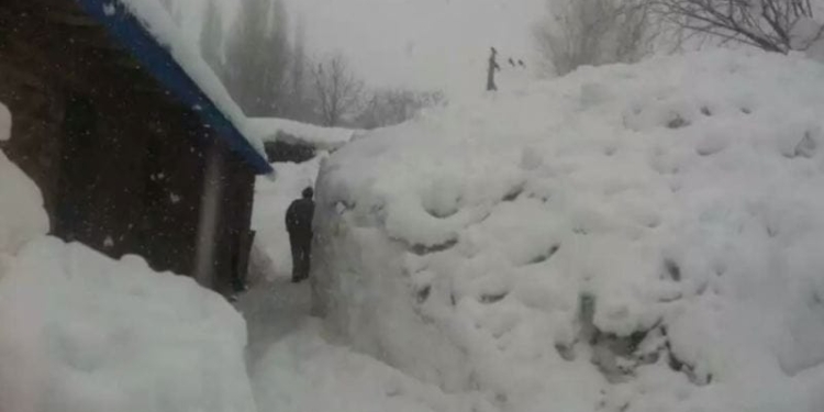 Ситуация в Ванджском районе крайне сложная. Снег заблокировал дороги к местным кишлакам