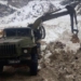 Российские саперы помогают расчищать автодорогу Душанбе-Худжанд
