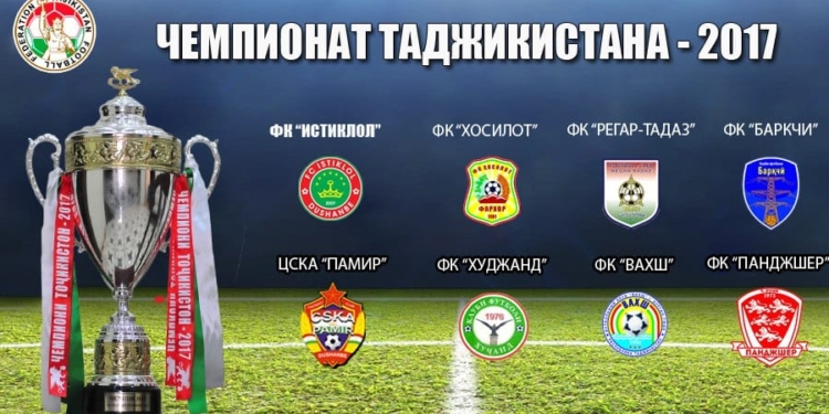 Состоялась жеребьевка календаря чемпионата Таджикистана-2017
