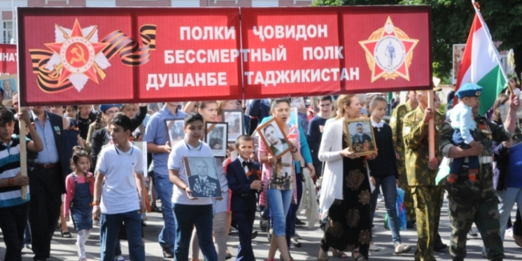 По улицам Душанбе прошествует «Бессмертный полк»