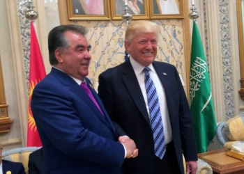 Эмомали Рахмон встретился с Дональдом Трампом