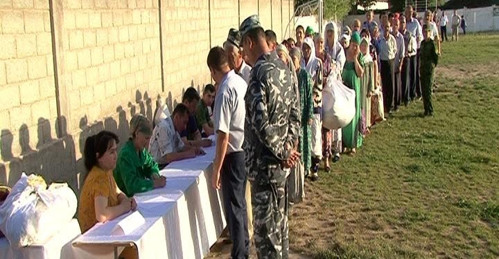 В Б.Гафурове прошли учения по предотвращению последствий наводнения