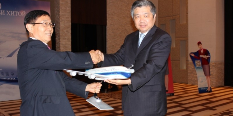 В Душанбе прошла презентация китайской авиакомпании China Southern Airlines