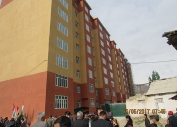 В Хороге сдан в эксплуатацию первый 9-этажный жилой дом