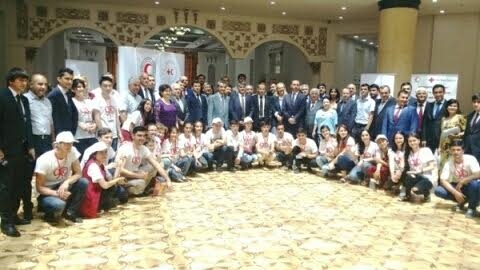 Итоги месячника Красного Полумесяца Таджикистана подвели в Душанбе