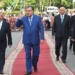 Президент находится с рабочим визитом в городе Вахдате
