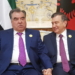Эмомали Рахмон поздравил Шавката Мирзиёева