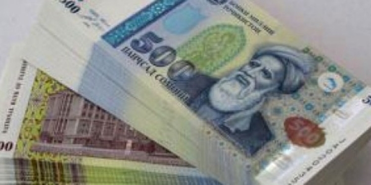 Официальный курс Сомони к Доллару сначала года снизился на 11,9%