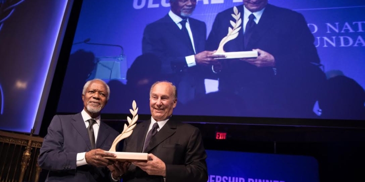 Принц Карим Ага Хан IV удостоен премии Global Leadership Award