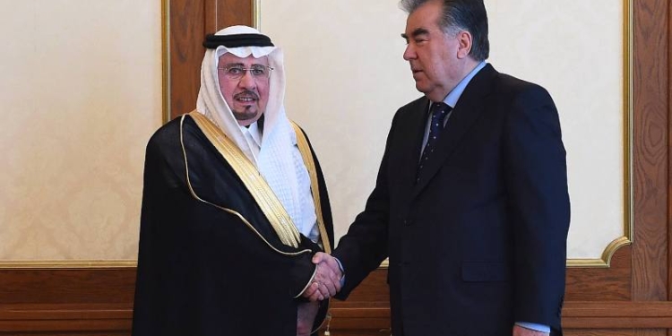 Президент провел переговоры с госминистром по иностранным делам Саудовской Аравии