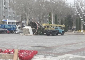В Худжанде устраняют последствия стихии