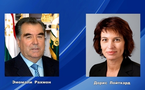 Президенты Таджикистана и Швейцарии обменялись поздравлениями