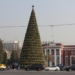 В Душанбе установили светодиодную новогоднюю елку