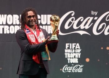 Кристиан Карамбе будет сопровождать Кубок чемпионата мира в Душанбе
