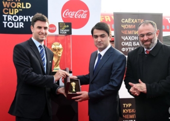 Рустам Эмомали выразил признательность ФИФА и компании Coca-Cola