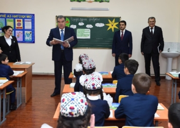 Президент открыл новое здание школы и жилой дом для военнослужащих Национальной гвардии