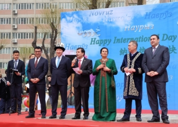 Навруз шагает по Китаю