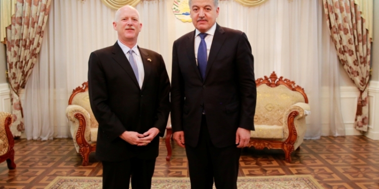 Глава МИД Таджикистана принял представителя Госдепа США