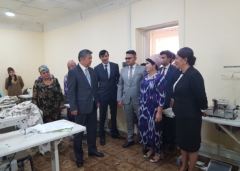 НДПТ и посольство КНР в Таджикистане открыли Центр ремёсел в Вахдате