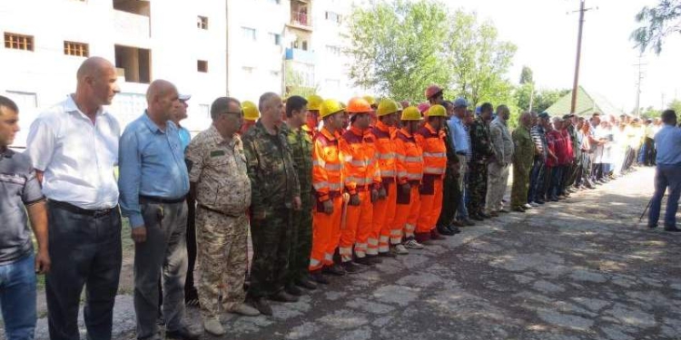 В Мастчинском районе прошли командно-штабные учения КЧС
