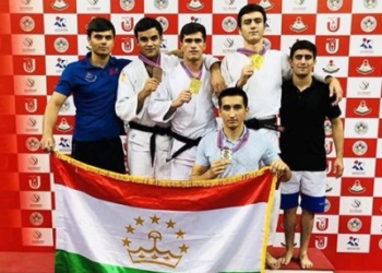 Таджикские борцы завоевали 4 медали на чемпионате Азии по дзюдо среди молодежи