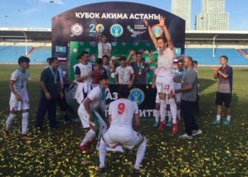 Юношеская сборная Таджикистана по футболу завоевала Кубок Акима Астаны