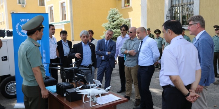 КЧС Таджикистана получил техническую помощь от ВПП ООН